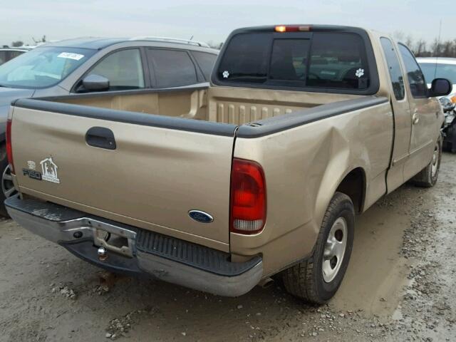 1FTRX17W2YNC01447 - 2000 FORD F150 GOLD photo 4