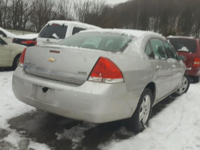 2G1WB58K179324610 - 2007 CHEVROLET IMPALA LS SILVER photo 4