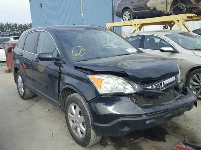 5J6RE48787L015205 - 2007 HONDA CR-V EXL BLACK photo 1