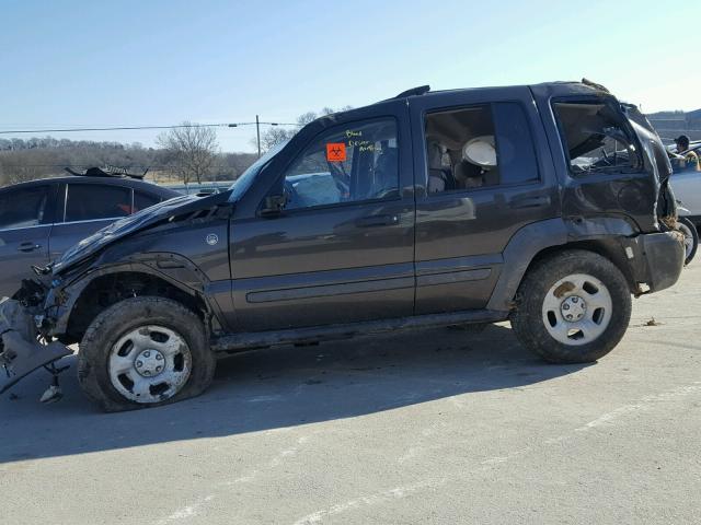 1J4GL48K06W235081 - 2006 JEEP LIBERTY SP GRAY photo 10