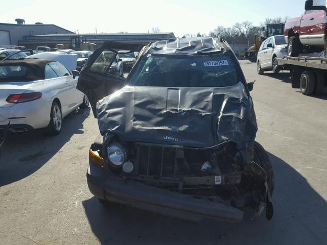 1J4GL48K06W235081 - 2006 JEEP LIBERTY SP GRAY photo 9