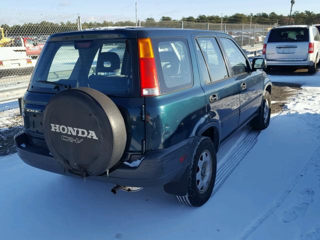 JHLRD1847VC069964 - 1997 HONDA CR-V LX GREEN photo 4