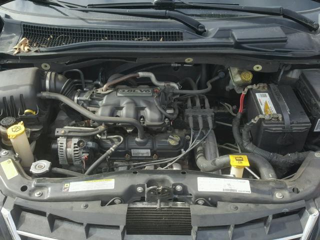 2A8HR54P38R840877 - 2008 CHRYSLER TOWN & COU BLACK photo 7