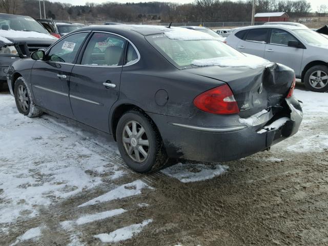 2G4WD582481152148 - 2008 BUICK LACROSSE C BLACK photo 3