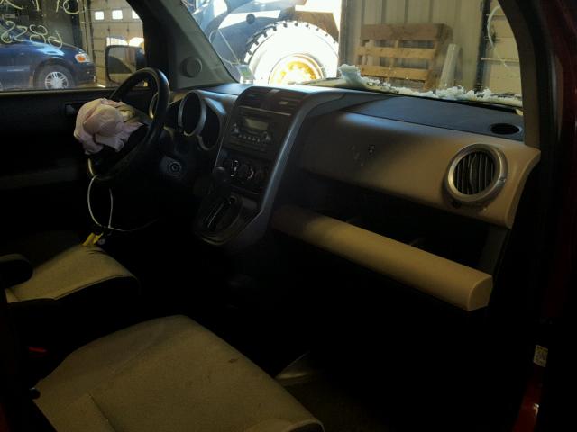 5J6YH28718L018813 - 2008 HONDA ELEMENT EX RED photo 5