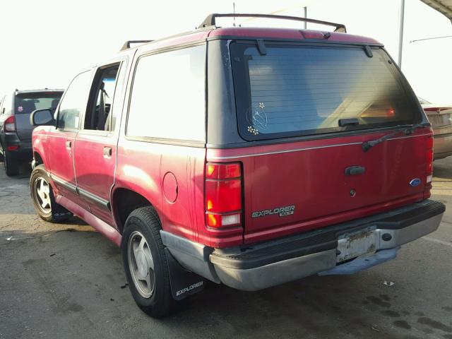 1FMDU34XXRUB14510 - 1994 FORD EXPLORER BURGUNDY photo 3