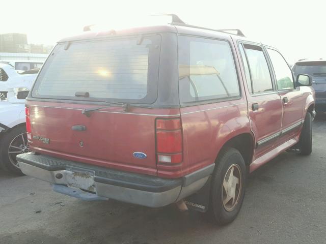 1FMDU34XXRUB14510 - 1994 FORD EXPLORER BURGUNDY photo 4