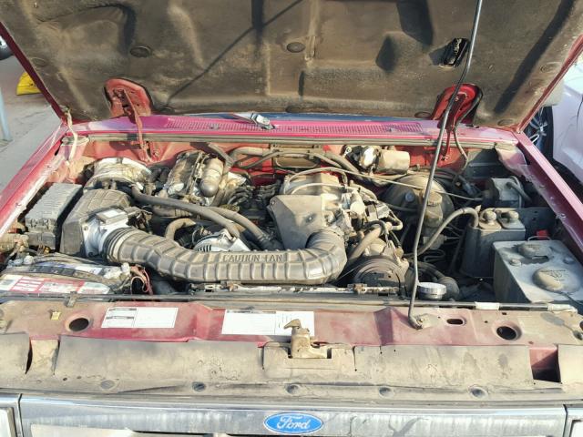 1FMDU34XXRUB14510 - 1994 FORD EXPLORER BURGUNDY photo 7