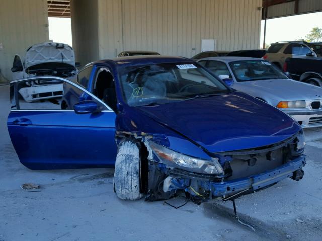 1HGCS1B32BA014162 - 2011 HONDA ACCORD LX- BLUE photo 1