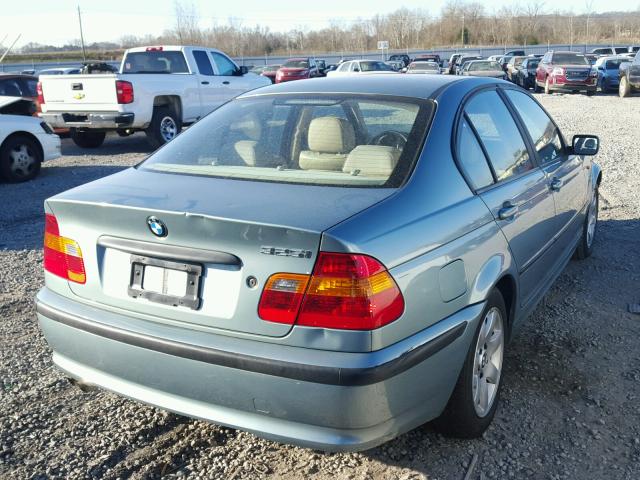 WBAEV33473KL79785 - 2003 BMW 325 I GREEN photo 4