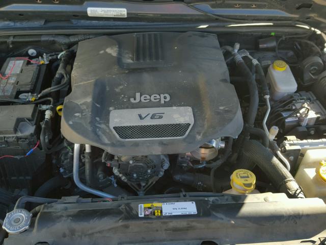 1C4GJWAG0GL194077 - 2016 JEEP WRANGLER S GRAY photo 7