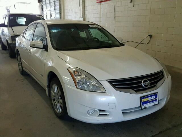 1N4CL2AP5AC119194 - 2010 NISSAN ALTIMA HYB WHITE photo 1