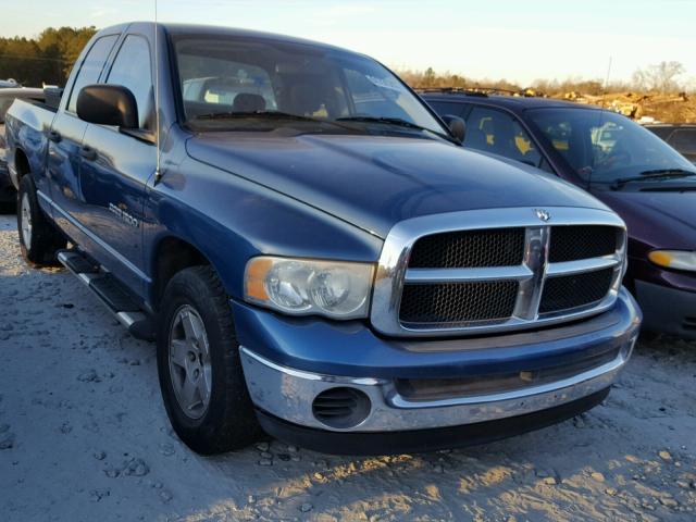 1D7HA18N94S521658 - 2004 DODGE RAM 1500 S BLUE photo 1