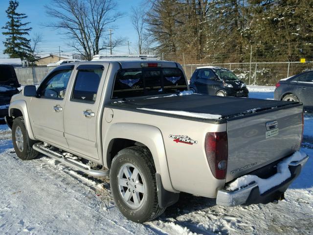 1GTDT13E098150727 - 2009 GMC CANYON SILVER photo 3