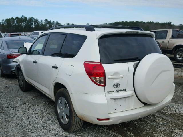 JTMZD33V286061900 - 2008 TOYOTA RAV4 WHITE photo 3