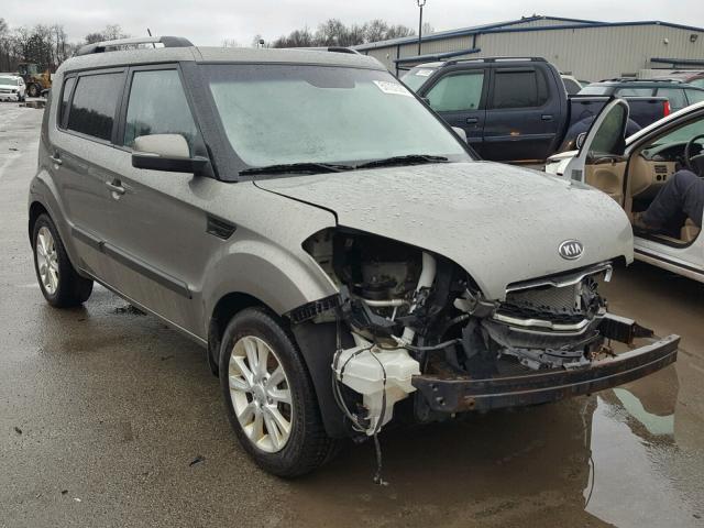 KNDJT2A6XC7409676 - 2012 KIA SOUL + GRAY photo 1