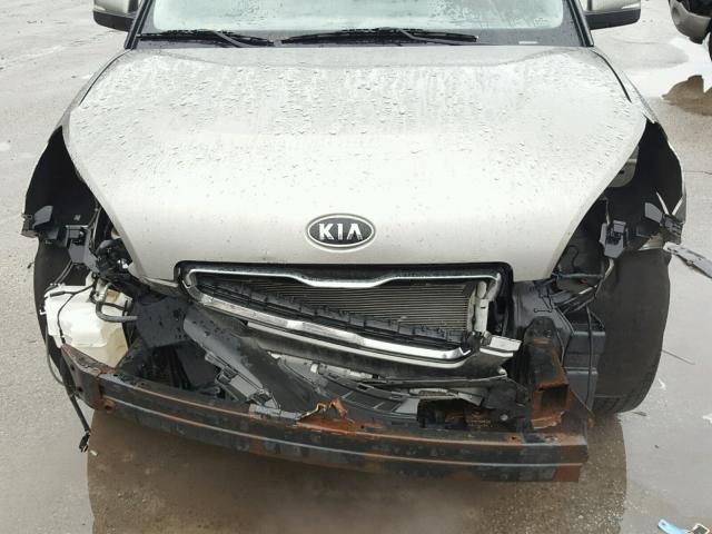 KNDJT2A6XC7409676 - 2012 KIA SOUL + GRAY photo 9