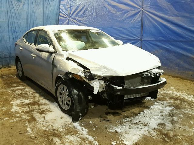 5NPD74LF3JH275838 - 2018 HYUNDAI ELANTRA SE SILVER photo 1