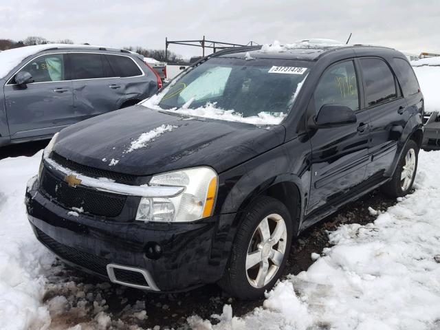 2CNDL737486013696 - 2008 CHEVROLET EQUINOX SP BLACK photo 2