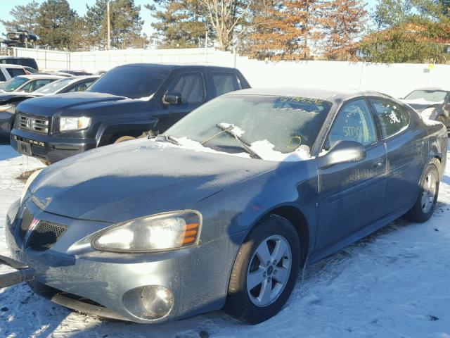 2G2WP552661255346 - 2006 PONTIAC GRAND PRIX TEAL photo 2