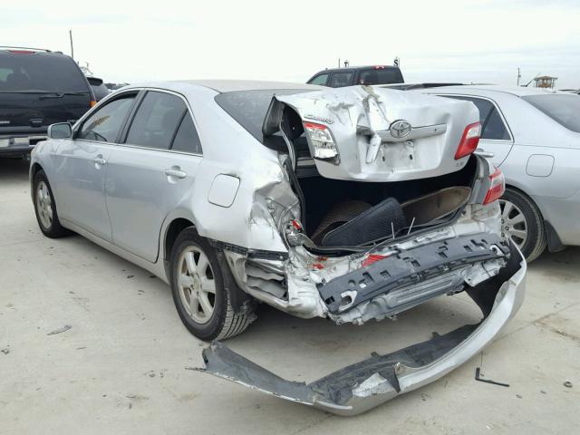 4T1BE46K59U345844 - 2009 TOYOTA CAMRY BASE SILVER photo 3