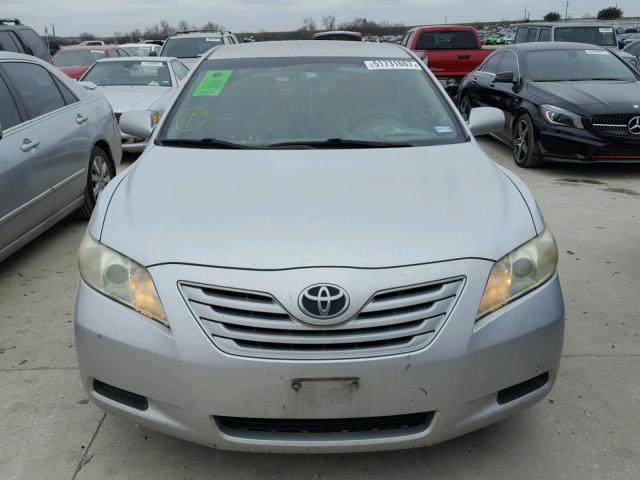 4T1BE46K59U345844 - 2009 TOYOTA CAMRY BASE SILVER photo 9