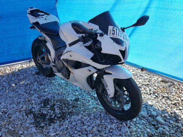 JH2PC40057M009686 - 2007 HONDA CBR600 RR WHITE photo 1