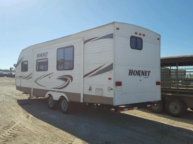 4YDT26R27B7201447 - 2011 KEYSTONE HORNET TWO TONE photo 3