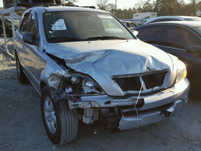 KNDJD736X75752660 - 2007 KIA SORENTO EX SILVER photo 1