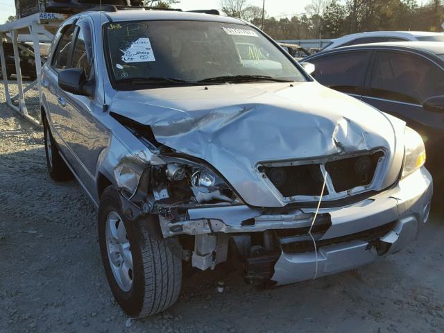 KNDJD736X75752660 - 2007 KIA SORENTO EX SILVER photo 9