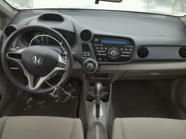 JHMZE2H70AS010070 - 2010 HONDA INSIGHT GRAY photo 9