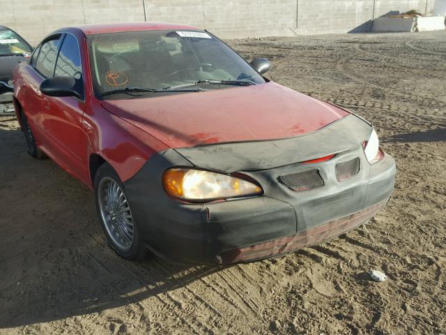 1G2NF52E44C204190 - 2004 PONTIAC GRAND AM S RED photo 1