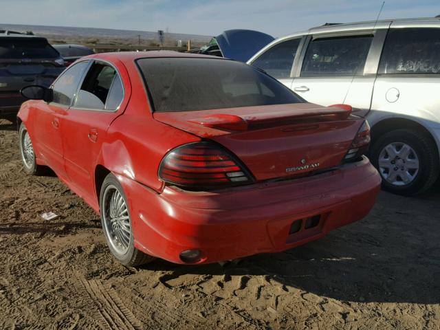 1G2NF52E44C204190 - 2004 PONTIAC GRAND AM S RED photo 3