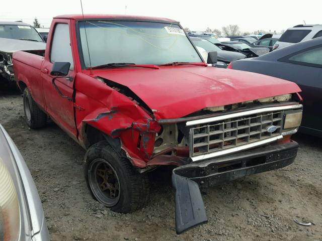 1FTCR10AXLUB32441 - 1990 FORD RANGER RED photo 1