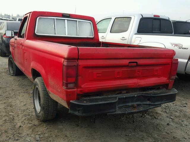 1FTCR10AXLUB32441 - 1990 FORD RANGER RED photo 3