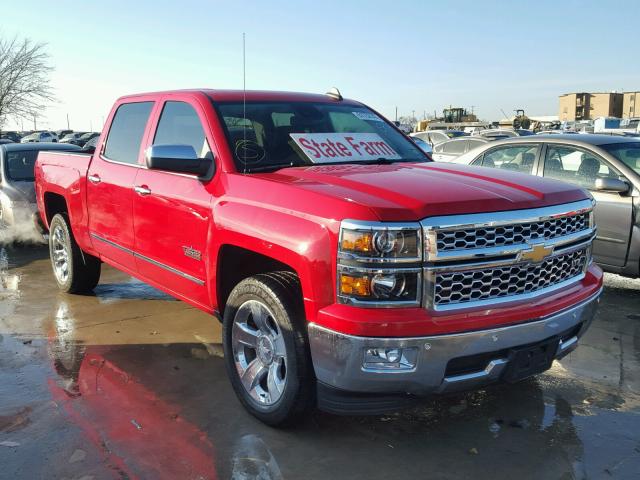 3GCPCSEC5FG216452 - 2015 CHEVROLET SILVERADO RED photo 1