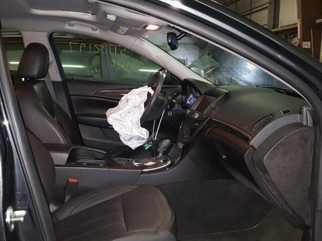 2G4GK5EX8F9119467 - 2015 BUICK REGAL CHARCOAL photo 5