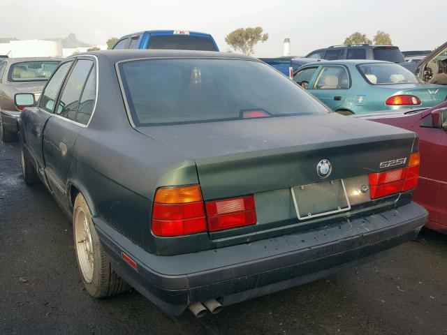 WBAHD5310PGB35599 - 1993 BMW 525 I GREEN photo 3