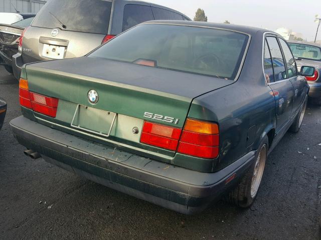 WBAHD5310PGB35599 - 1993 BMW 525 I GREEN photo 4