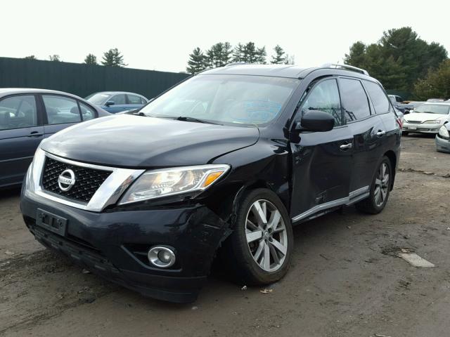 5N1AR2MN1DC678431 - 2013 NISSAN PATHFINDER BLACK photo 2