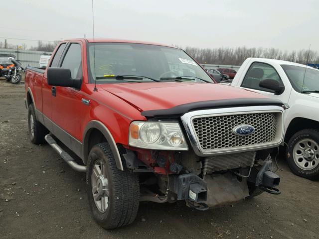 1FTPX14564NA53087 - 2004 FORD F150 RED photo 1