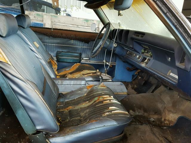 336879M399142 - 1969 OLDSMOBILE CUTLASS BLUE photo 5