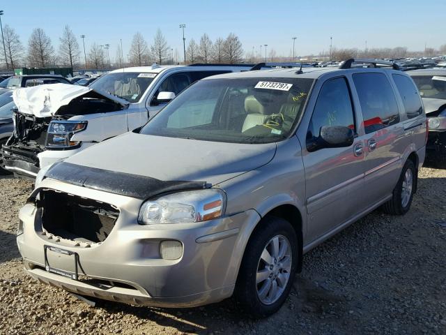 5GADV33187D140777 - 2007 BUICK TERRAZA CX BEIGE photo 2