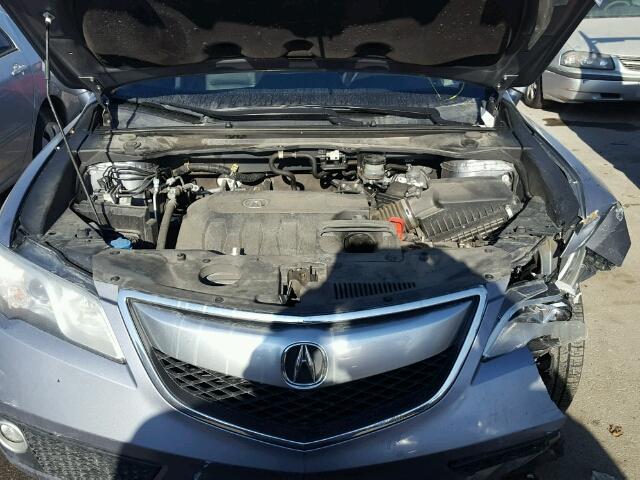 5J8TB4H59DL008120 - 2013 ACURA RDX TECHNO SILVER photo 7