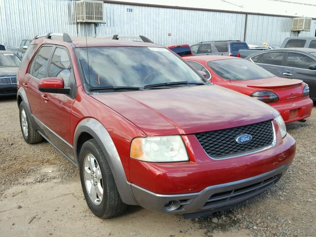 1FMDK02186GA32868 - 2006 FORD FREESTYLE RED photo 1