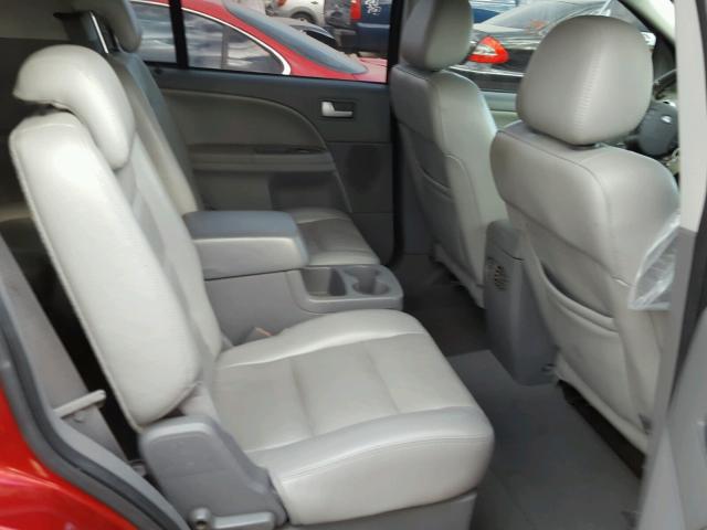 1FMDK02186GA32868 - 2006 FORD FREESTYLE RED photo 6