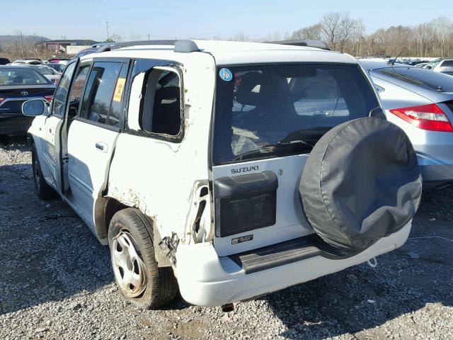 JS3TX92V824110507 - 2002 SUZUKI XL7 PLUS WHITE photo 3