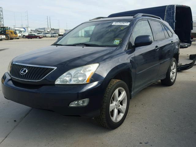 2T2GA31U25C034352 - 2005 LEXUS RX 330 BLUE photo 2