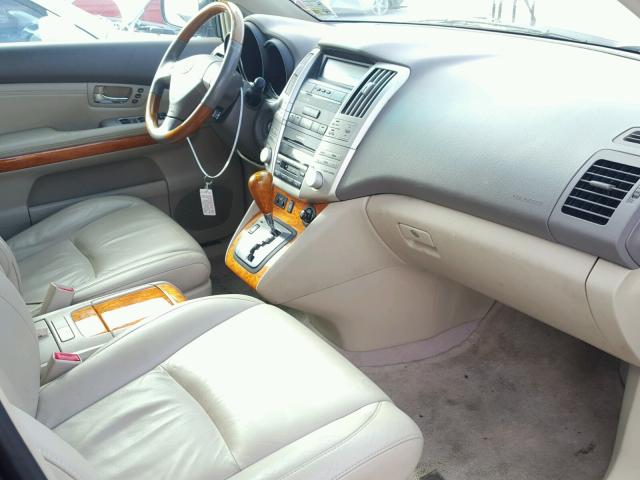 2T2GA31U25C034352 - 2005 LEXUS RX 330 BLUE photo 5