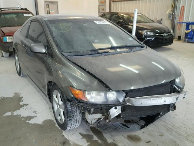 2HGFG128X7H505212 - 2007 HONDA CIVIC EX GRAY photo 1